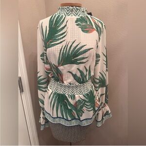 Kosmio’s Tropical print shirt size small NWT